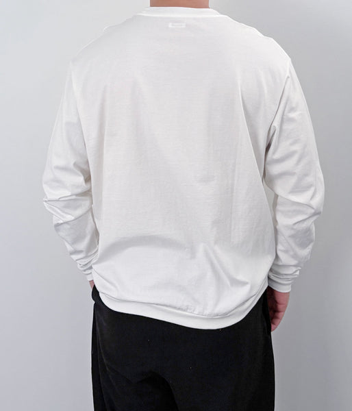 holk/L/S TSHIRT (WHITE)