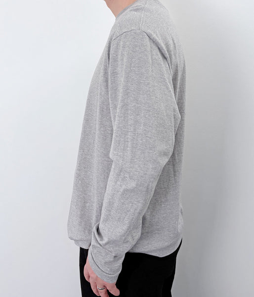 holk/L/S TSHIRT (TOP GRAY)