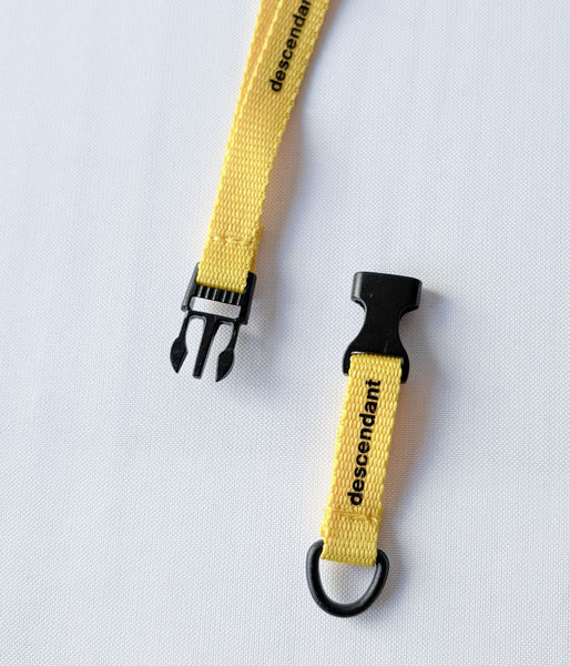 DESCENDANT/LANYARD NARROW NECK STRAP