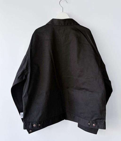 DESCENDANT/EDDIECO TC TWILL JACKET Dickies (BLACK)