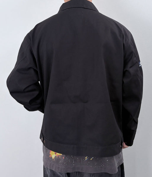 DESCENDANT/EDDIECO TC TWILL JACKET Dickies (BLACK)