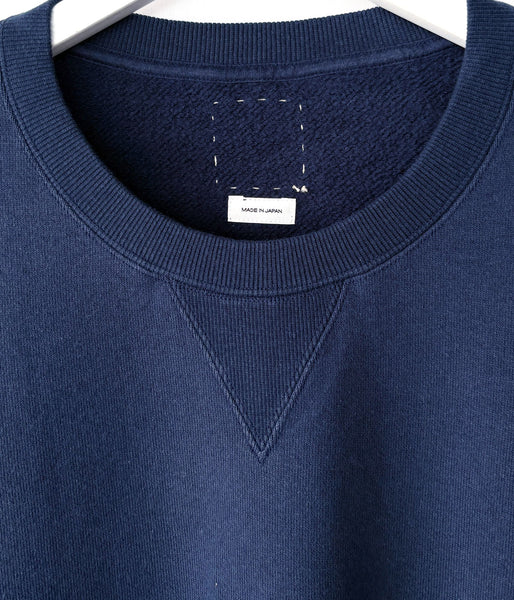 visvim/ULTIMATE JUMBO SB SWEAT L/S (NAVY)