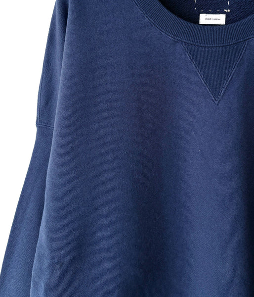 visvim/ULTIMATE JUMBO SB SWEAT L/S (NAVY)