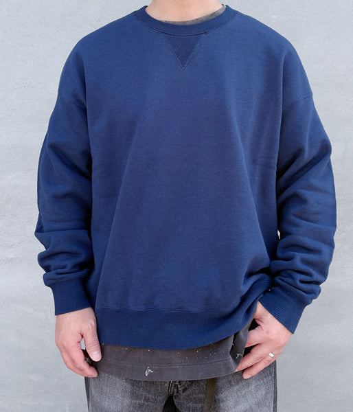 visvim/ULTIMATE JUMBO SB SWEAT L/S (NAVY)