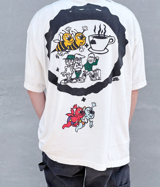 SAINT MICHAEL/BTB_SS T-SHIRT/BEASTIEBOYS/WHT