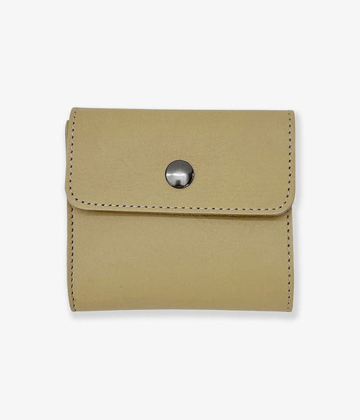 MHL./BASIC LEATHER THREE FOLD WALLET