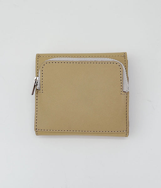 MHL./BASIC LEATHER THREE FOLD WALLET
