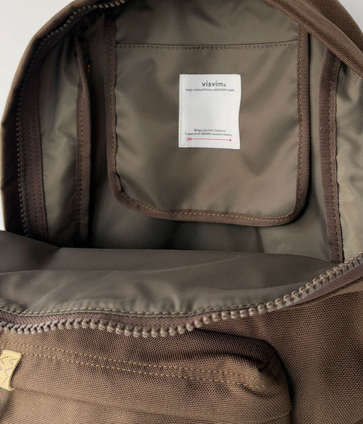 visvim/CORDURA RUCKSACK 18L (DARK BROWN)