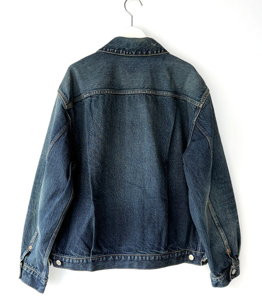 blurhms ROOTSTOCK/13.5oz 2ND TYPE DENIM JACKET (USED-indigo)