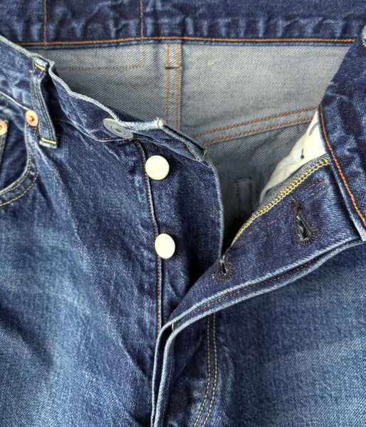 blurhms ROOTSTOCK/13.5oz DENIM PANTS CLASSIC (USED-indigo)