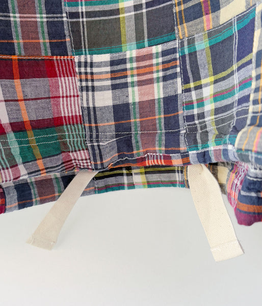 DESCENDANT/TETTY PULLOVER PATCHWORK LS SHIRT (MULTI)