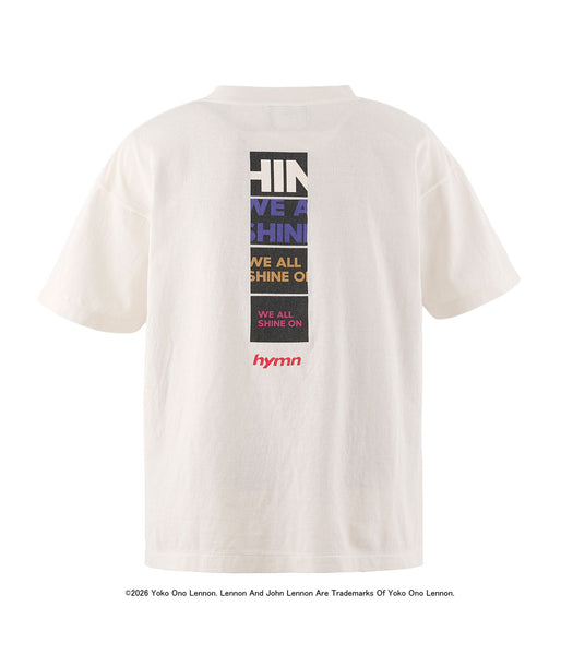 SAINT MICHAEL/JL_SS T-SHIRT/INSTANT KARMA/WHT