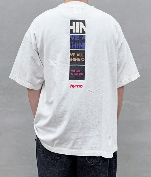 SAINT MICHAEL/JL_SS T-SHIRT/INSTANT KARMA/WHT