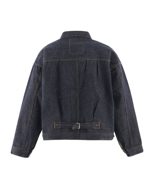 SAINT MICHAEL/BBJ_DENIM JACKET/REGID/BLUE