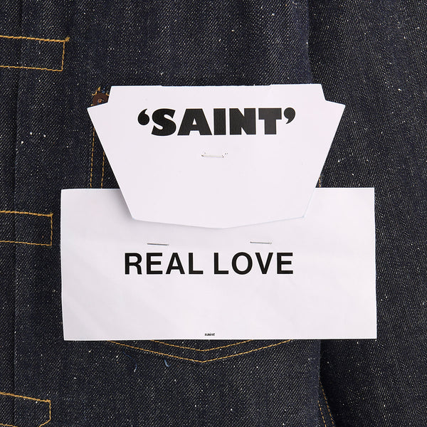 SAINT MICHAEL/BBJ_DENIM JACKET/REGID/BLUE