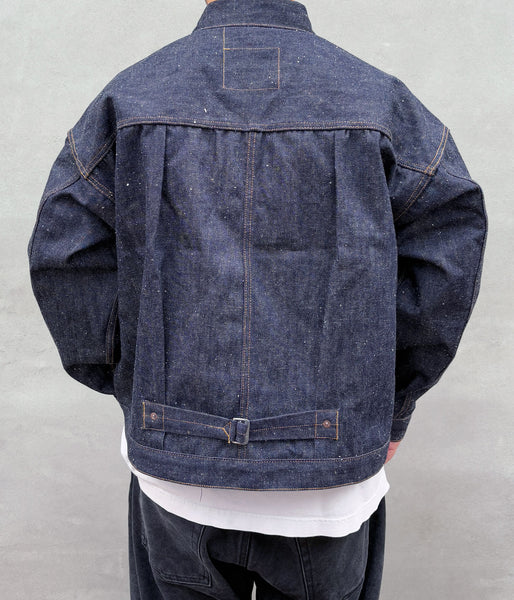 SAINT MICHAEL/BBJ_DENIM JACKET/REGID/BLUE
