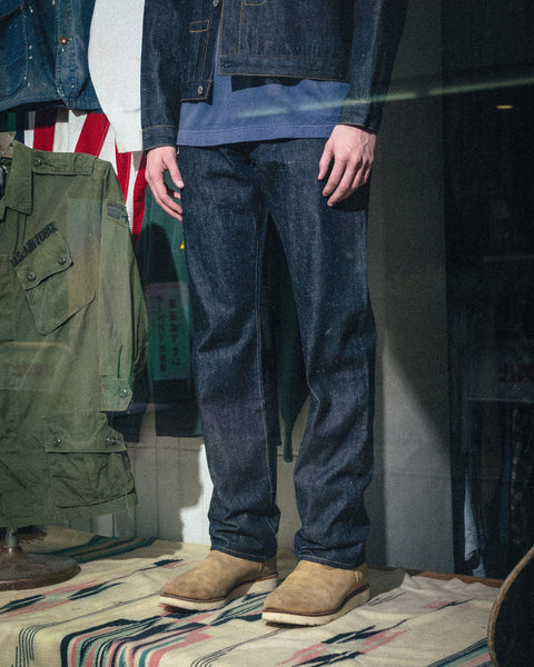 SAINT MICHAEL/BBJ_DENIM PANTS/REGID/BLUE