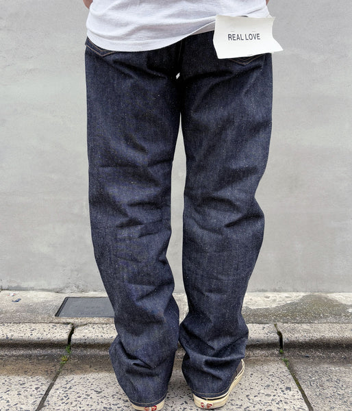 SAINT MICHAEL/BBJ_DENIM PANTS/REGID/BLUE