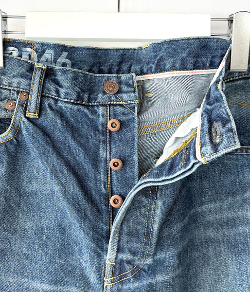 visvim/SOCIAL SCULPTURE 01 WIDE DMGD-46