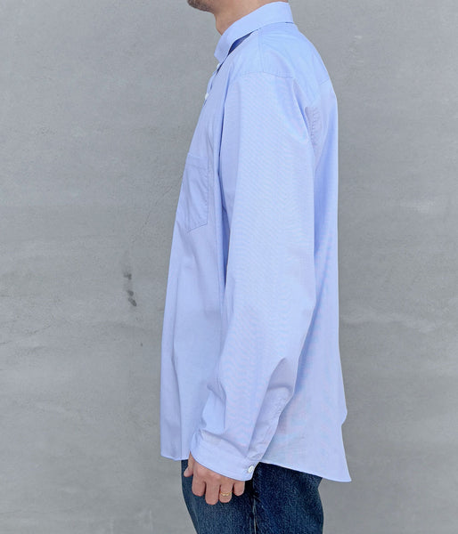 DIGAWEL/Buttondown shirt (BLUE)