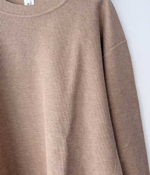 blurhms ROOTSTOCK/ROUGH&SMOOTH THERMAL P/O (HEATHER BEIGE)
