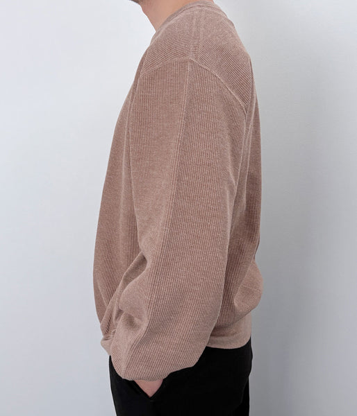 blurhms ROOTSTOCK/ROUGH&SMOOTH THERMAL P/O (HEATHER BEIGE)