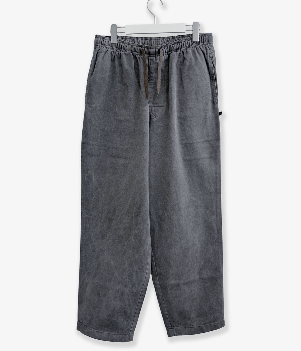 DESCENDANT/SHORE TWILL BEACH TROUSERS PIGMENT DYE (GRAY)