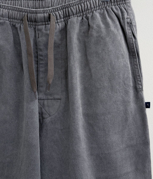DESCENDANT/SHORE TWILL BEACH TROUSERS PIGMENT DYE (GRAY)