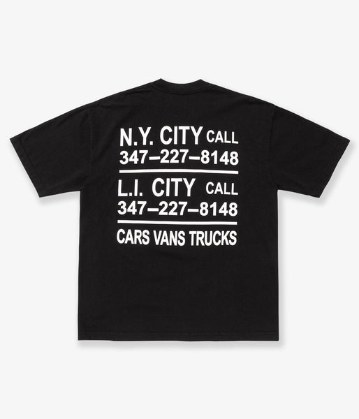 LQQK Studio/RENTALS TEE (BLACK)