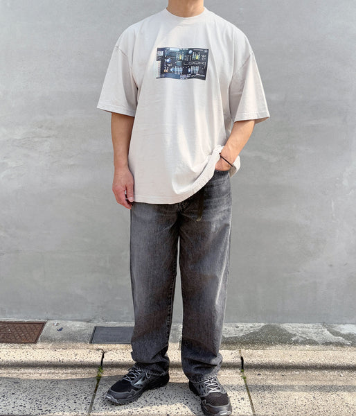 LQQK Studio/CIRCUIT BORD TEE (STONE)