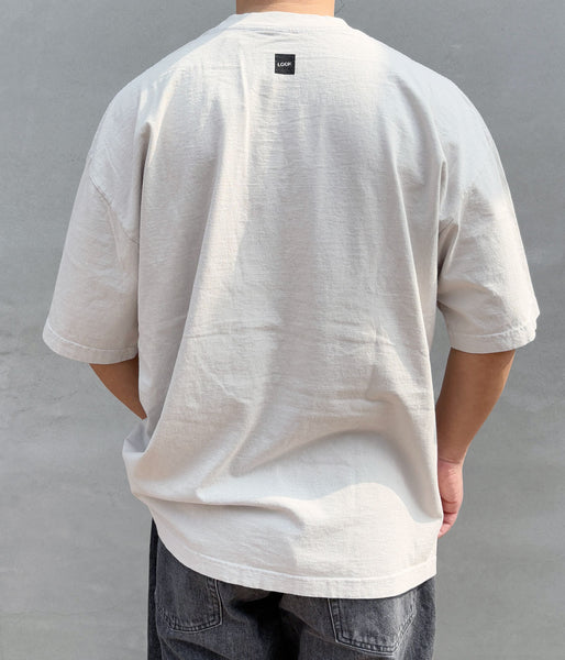 LQQK Studio/CIRCUIT BORD TEE (STONE)