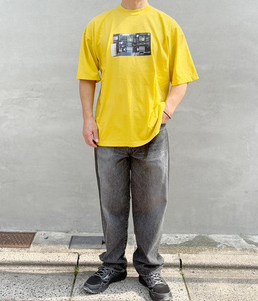LQQK Studio/CIRCUIT BORD TEE (YELLOW)