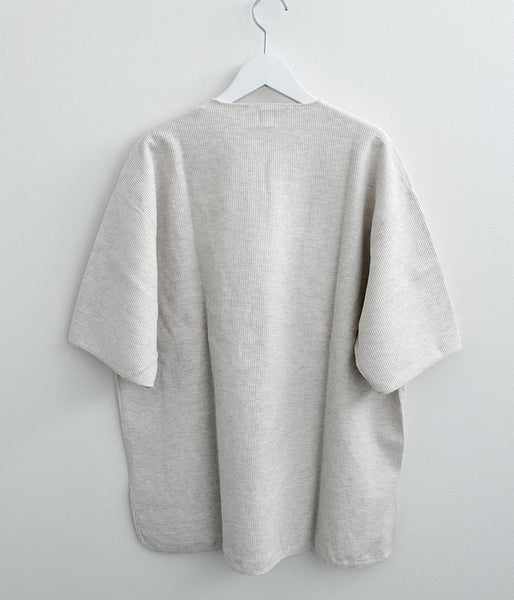 blurhms ROOTSTOCK/ROUGH&SMOOTH THERMAL OVER NECK (HEATHER OATMEAL)