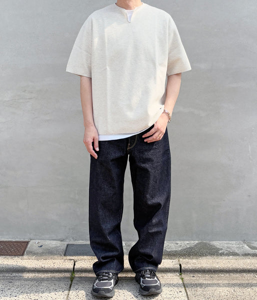 blurhms ROOTSTOCK/ROUGH&SMOOTH THERMAL OVER NECK (HEATHER OATMEAL)