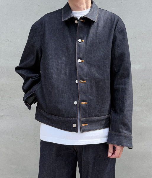 DIGAWEL/DENIM JACKET (NAVY)