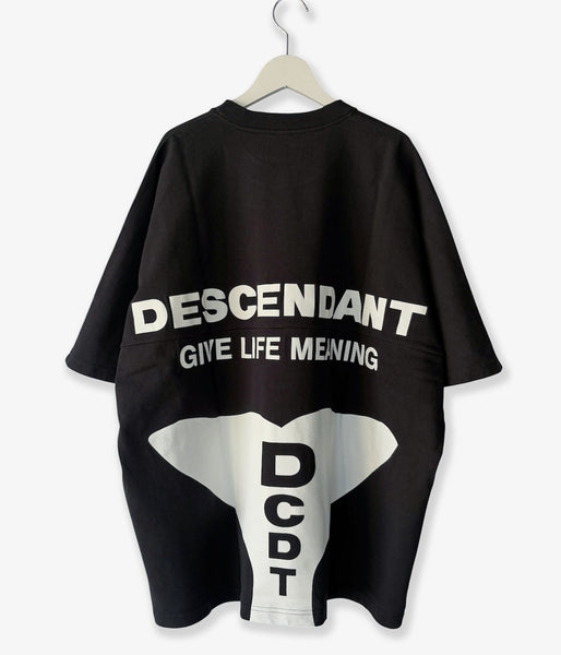 DESCENDANT/CETUS JERSEY SS (BLACK)