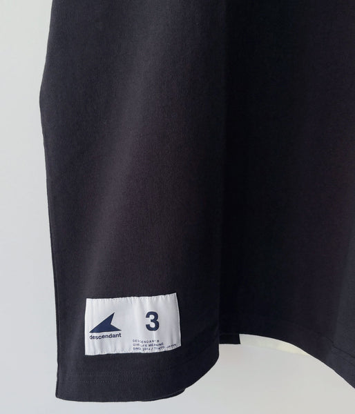 DESCENDANT/CETUS JERSEY SS (BLACK)