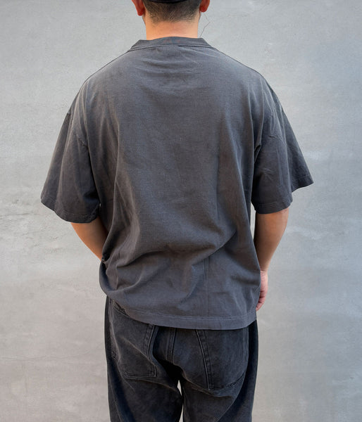 SAINT MICHAEL/KK_SS T-SHIRT/ABSOLUTE/BLACK