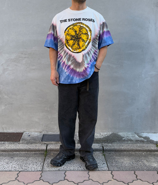 SAINT MICHAEL/TSR_SS T-SHIRT/LEMON/TIE DYE