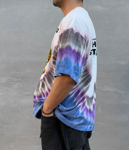 SAINT MICHAEL/TSR_SS T-SHIRT/LEMON/TIE DYE