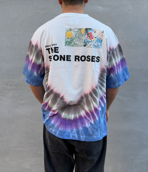 SAINT MICHAEL/TSR_SS T-SHIRT/LEMON/TIE DYE