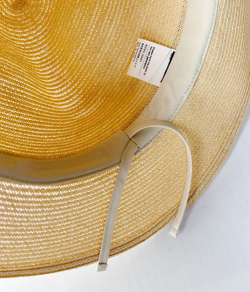 DESCENDANT/SEEP STRAW HAT