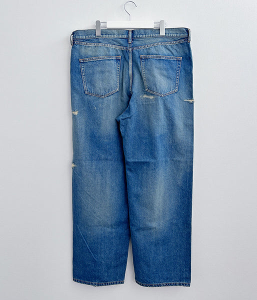 DIGAWEL/Distressed jeans (FADE NAVY)