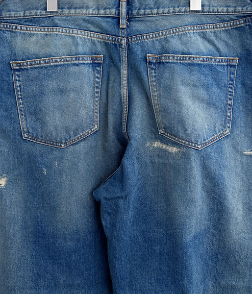 DIGAWEL/Distressed jeans (FADE NAVY)
