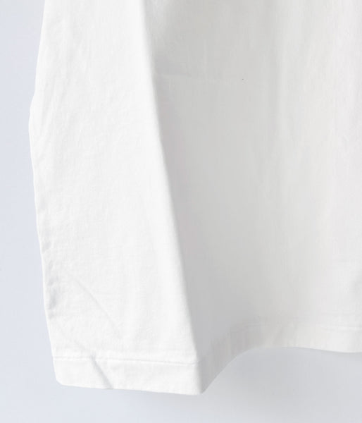 blurhms ROOTSTOCK/bd Print Tee WIDE (White×Red-PT)