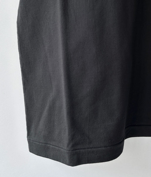 blurhms ROOTSTOCK/bd Print Tee WIDE (InkBlack×Black-PT)