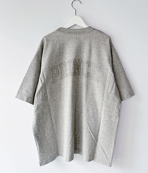 blurhms ROOTSTOCK/NOT-PRINCE 88/12 Print Tee WIDE (HeatherGrey×Fade/Grey-PT)
