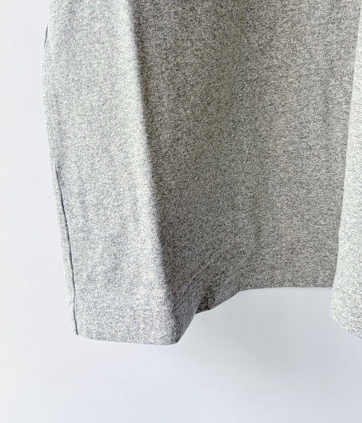 blurhms ROOTSTOCK/NOT-PRINCE 88/12 Print Tee WIDE (HeatherGrey×Fade/Grey-PT)