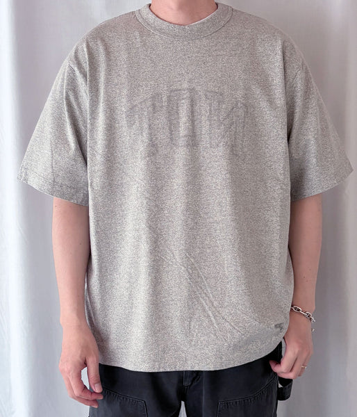 blurhms ROOTSTOCK/NOT-PRINCE 88/12 Print Tee WIDE (HeatherGrey×Fade/Grey-PT)