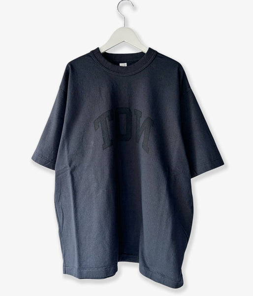 blurhms ROOTSTOCK/NOT-PRINCE 88/12 Print Tee WIDE (NightBlack×Black-PT)